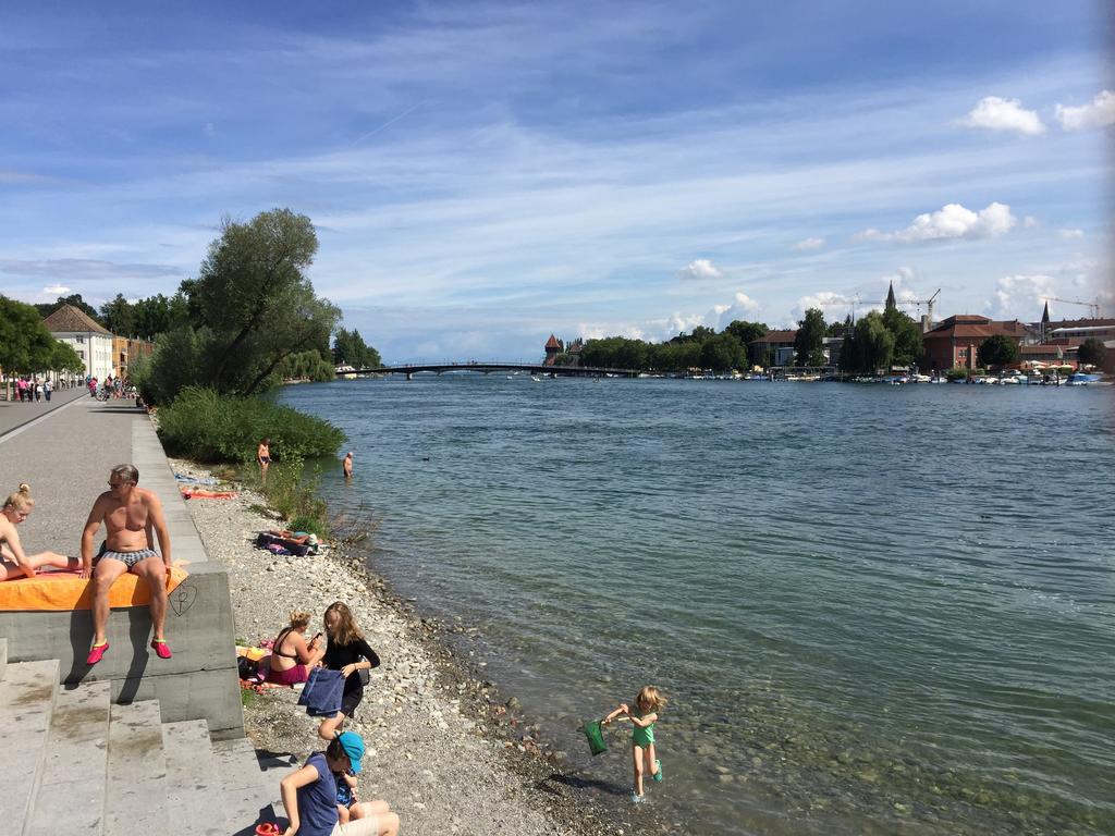 Rhein Melodie Riverview Luxury Lägenhet Konstanz Rum bild